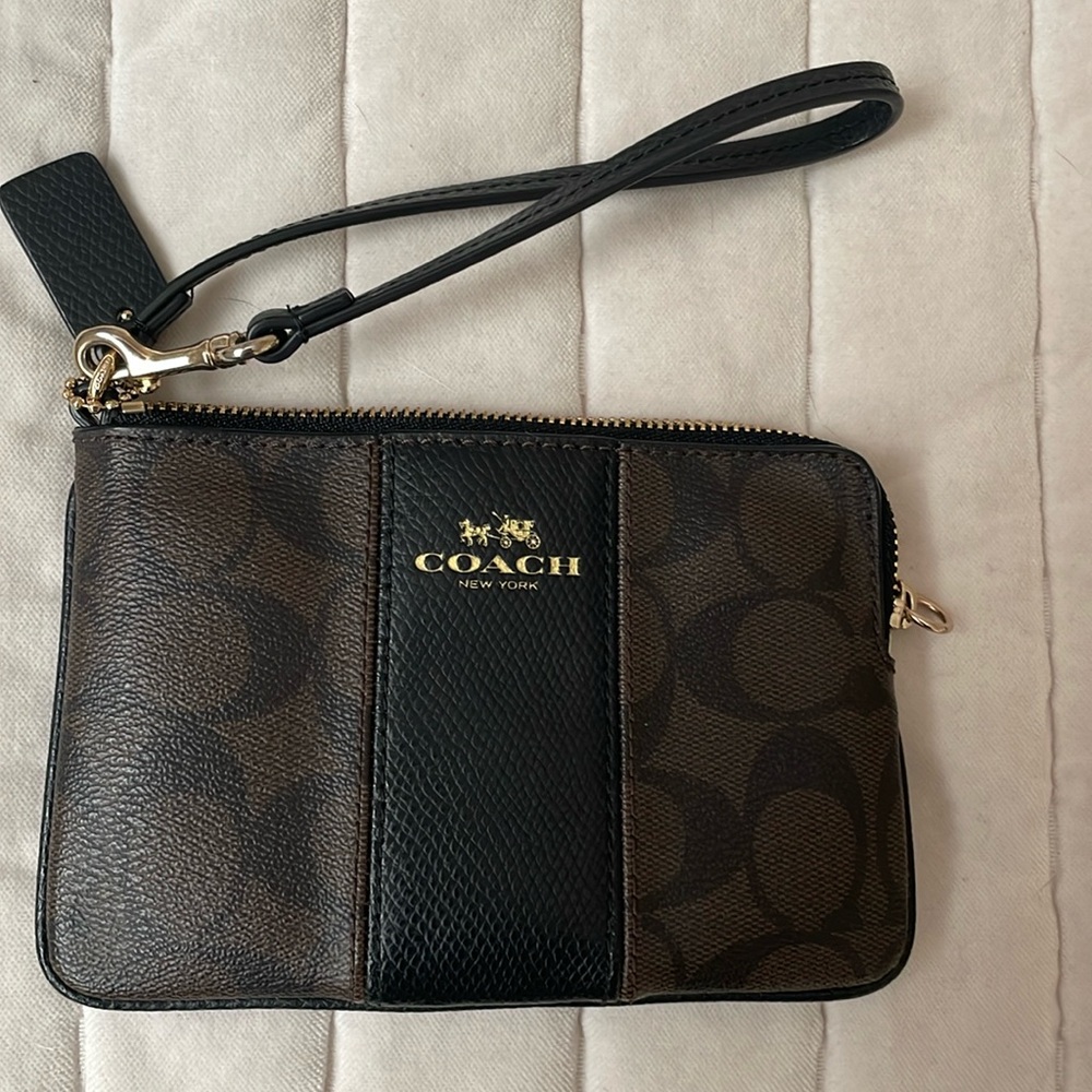 Coach wallet wristlet.